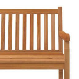 Berkfield 4 Piece Garden Dining Set Solid Wood Teak - thumbnail 5