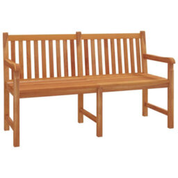 Berkfield 4 Piece Garden Dining Set Solid Wood Teak - thumbnail 4