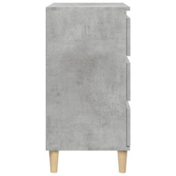 Berkfield Bedside Cabinet Concrete Grey 40X35X70 Cm Engineered Wood - thumbnail 8