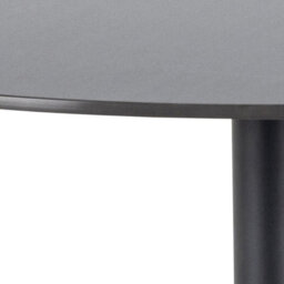 Furniture To Go Malta Ceramic Round Bar Table In Matt Black - thumbnail 7