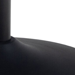 Furniture To Go Malta Ceramic Round Bar Table In Matt Black - thumbnail 8