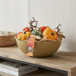 Goldie Decorative Arrangement - 20Cm Bowl - thumbnail 2