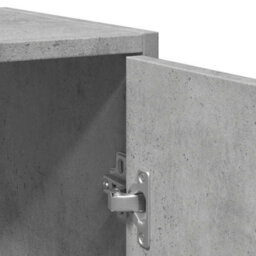 Vidaxl Bathroom Sink Cabinet Concrete Grey 60X33X60 Cm Engineered Wood - thumbnail 9