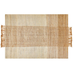 Beliani Rug Hamzalar Beige 160 X 230 Cm Jute - thumbnail 1