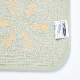 Homescapes Floral Multi Colour Cotton Bath Mat - thumbnail 5