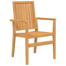 Berkfield 5 Piece Garden Dining Set Solid Wood Teak - thumbnail 4