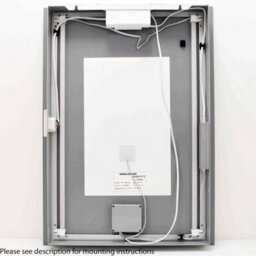 Tunable White Led Bathroom Mirror 500 X 700mm With Demister And Shaver Socket - thumbnail 5