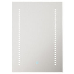 Tunable White Led Bathroom Mirror 500 X 700mm With Demister And Shaver Socket - thumbnail 2