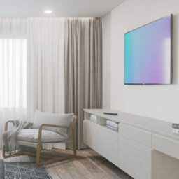 "Hama Fix Tv Wall Bracket 32-65"" 81-165Cm Tv's 30Kg Flat Profile In Black" - thumbnail 5
