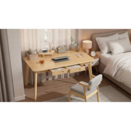 Computer Desk With Drawers Table Home Office Desk Furniture Workstation 120 Cm - thumbnail 1