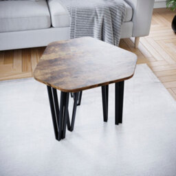 Lassic Vida Designs Brooklyn Nest Of 3 Tables, Dark Wood - thumbnail 7