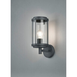 Luminosa Lighting Luminosa Tanaro Vintage Outdoor Wall Lantern Anthracite Ip44 - Uk Stock - thumbnail 2