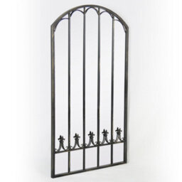Mirroroutlet Summer View Metal Arch Shaped Decorative Ornate Effect Garden Mirror 140 X 75Cm - thumbnail 5