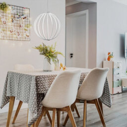 CGC Lighting Cgc Paraplu 3 White 60Cm Globe Led Ceiling Pendant - thumbnail 4