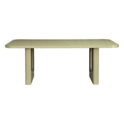 Sweeek - Matte Finish Dining Table 8 Seats Sage Green 200X100X76 Cm - Sia - thumbnail 3