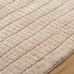 Livabliss Our Pnw Home Cascade-Modern Beige Brown Graphic High Pile Living Dining Bedroom Rug 160 X 213 Cm Easy Care, Non Shedding - thumbnail 3