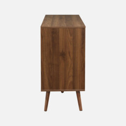 Sweeek - 6-Drawer Chest With Wood Effect Walnut 120X40X80 Cm - Nepal - thumbnail 3