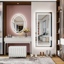 Luvodi 1600X800mm Hd Led Bathroom Mirror Sleekest Illuminated Vanity Mirror Barbershop Salon, Anti-Fog - thumbnail 7