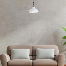 Natural Rattan Rope Ceiling Pendant Light Shade 29Cm Curvy Lampshade Led Bulb - thumbnail 6
