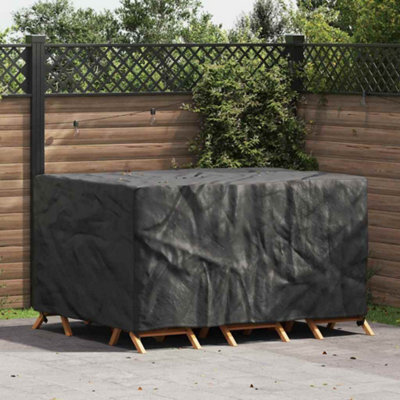Walplus Outdoor Furniture Cover Black 180 X 120 X 74 Cm 210D - image 1