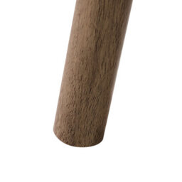 Wyld And Coco Nordicnest Bedside Table Two Drawers Light Brown Mdf With Pine Legs 38 X 30 X 55 Cm - thumbnail 7