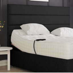 Ascot Adjustable Electric Bed Set Pocket Sprung Mattress Headboard 6Ft - thumbnail 2