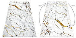RugsX Carpet Allure 1963 Marble - Structural, Stylish, Glamour White Gold 120X170 Cm - thumbnail 3