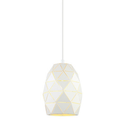 Luminosa Lighting Luminosa Modern Hanging Pendant White 1 Light , E27 - image 1