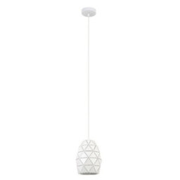 Luminosa Lighting Luminosa Modern Hanging Pendant White 1 Light , E27 - thumbnail 3