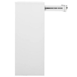 Walplus Office Cabinet White 90X40X102 Cm Steel - thumbnail 4