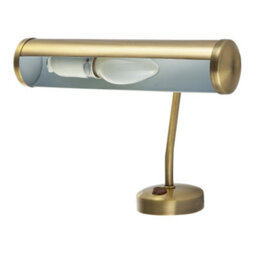 Happy Homewares Classic Traditional Picture Wall Light In Antique Brass With Switch Button - thumbnail 4