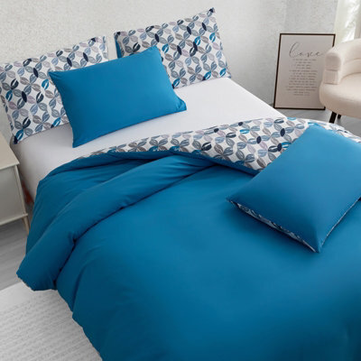 Pamposh Double Duvet Set Premium Brushed Microfiber Duvet Cover Double Ultrasoft Hypoallergenic With Zipper Closure - image 1