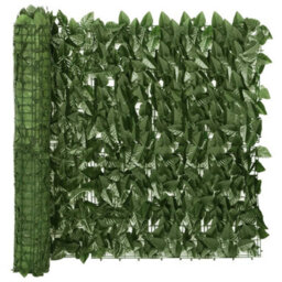 Walplus Balcony Screen With Dark Green Leaves 600X75 Cm - thumbnail 1