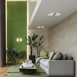 Luminosa Lighting Luminosa Azalia Wall Lamp, White, Chrome, 2X G9 - thumbnail 7