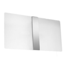 Luminosa Lighting Luminosa Azalia Wall Lamp, White, Chrome, 2X G9 - thumbnail 1