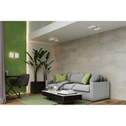 Luminosa Lighting Luminosa Azalia Wall Lamp, White, Chrome, 2X G9 - thumbnail 5