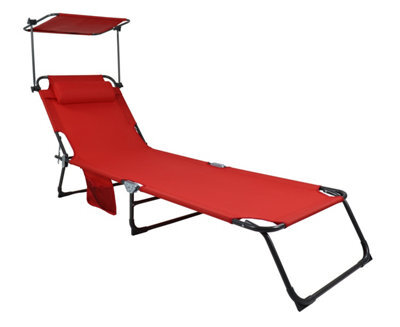 Vcm Sun Lounger Deckchair Garden Lounger Roof - image 1