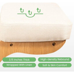 Adjustable Ergonomic Kneeling Chair With Thick Cushion - thumbnail 5
