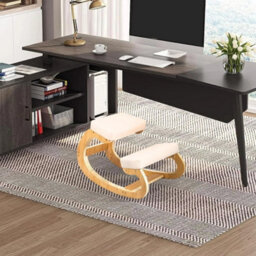 Adjustable Ergonomic Kneeling Chair With Thick Cushion - thumbnail 3