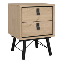 Wyld Haus Juno Natural Oak Bedroom Furniture Set - 3 Door Wardrobe With 3 Drawers, 6 Drawer Chest & 2 Drawer Bedside - thumbnail 7