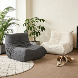 Grey Togo Sofa Designer Armless Lounge Chair /single Sofa/togo Chair/lazy Lounge - thumbnail 1