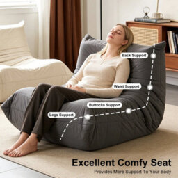 Grey Togo Sofa Designer Armless Lounge Chair /single Sofa/togo Chair/lazy Lounge - thumbnail 2