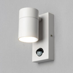 Litecraft 2 Pack Kenn White Outdoor Wall Lights With Pir Sensors - thumbnail 2