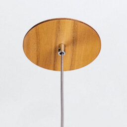 Luminosa Lighting Elstead Angular Dome Pendant Ceiling Light Teak - thumbnail 4