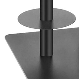 Free Standing Stainless Steel Toilet Paper Holder With Toilet Brush Bathroom Storage Stand - thumbnail 7