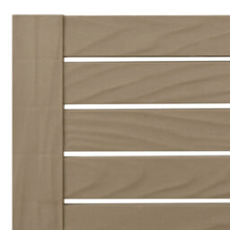 Berkfield Sun Lounger Light Brown 155X58X83 Cm Polypropylene - thumbnail 8
