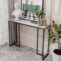 Kitchen Breakfast Bar Table Pub Dining Room Furniture Hallway Console Table Slim - thumbnail 4