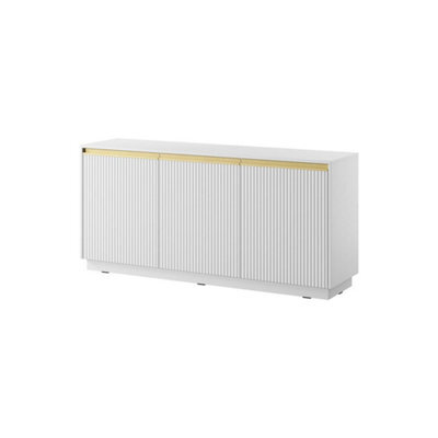 Arte Contemporary White Royal Sideboard Cabinet H71Cm W154Cm D39Cm - Minimalist Storage Solution - image 1