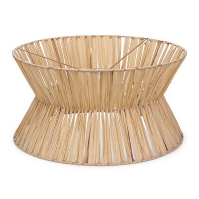 Valuelights Maddie Handmade Natural Paper Rope Easy Fit Ceiling Light Shade (D)38Cm - image 1