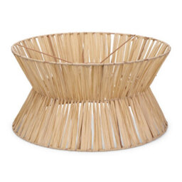 Valuelights Maddie Handmade Natural Paper Rope Easy Fit Ceiling Light Shade (D)38Cm
